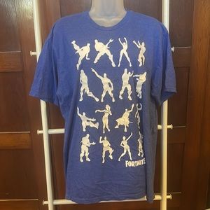 Fortnight Blue Dance Moves T-shirt